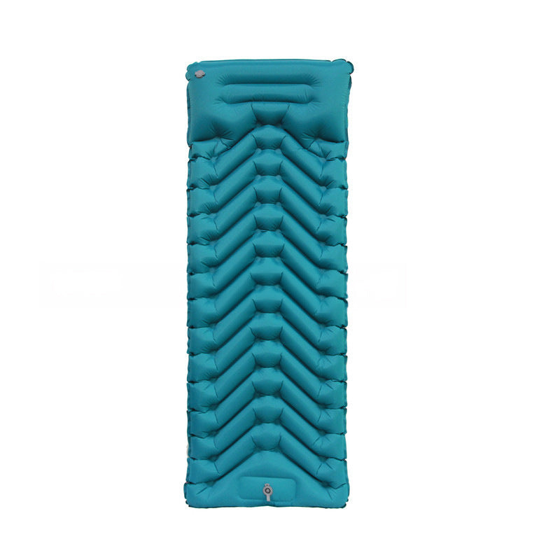 Inflatable sleeping pad with comfort zones Bowlift