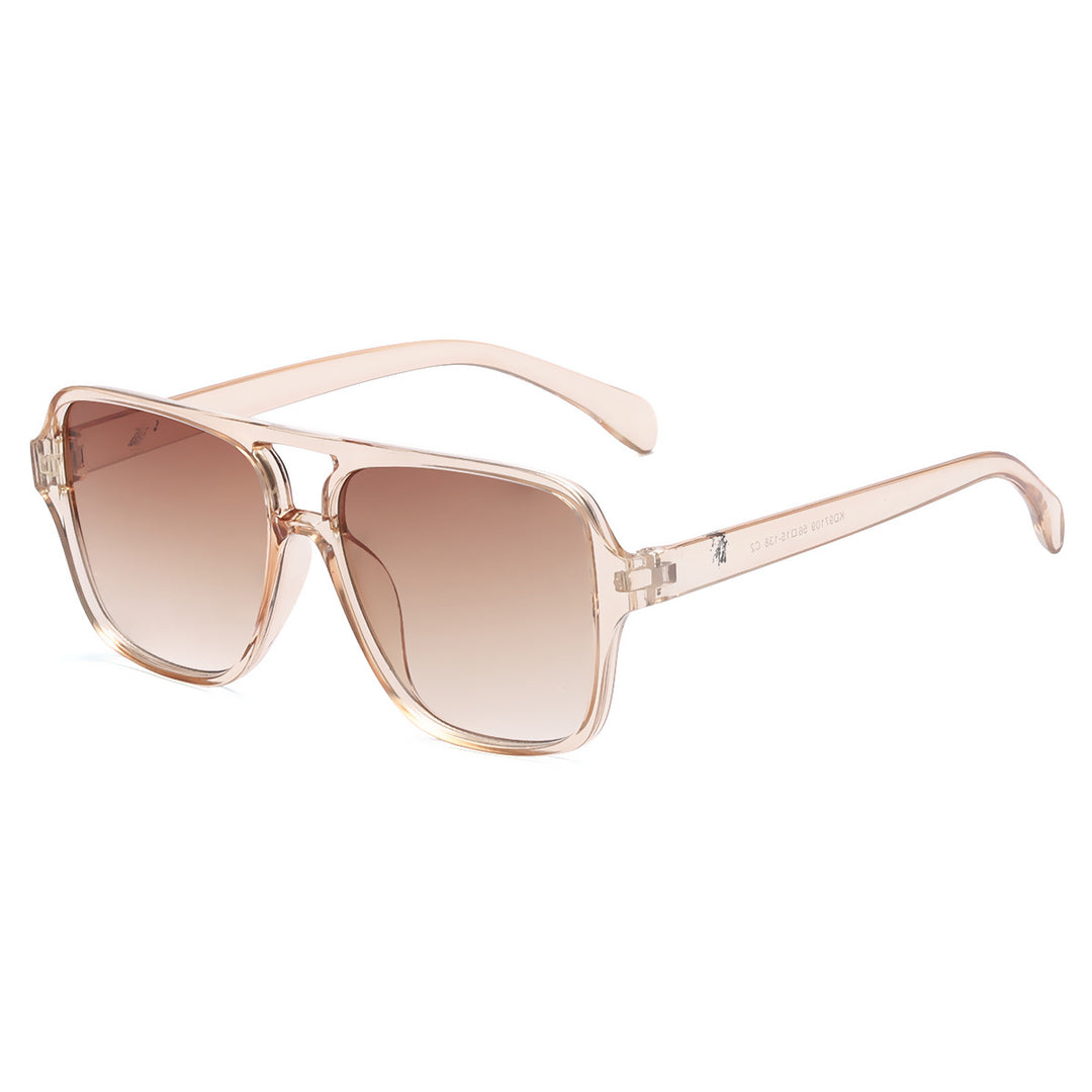 Ladies square sunglasses with elegant gradient frame Bowlift