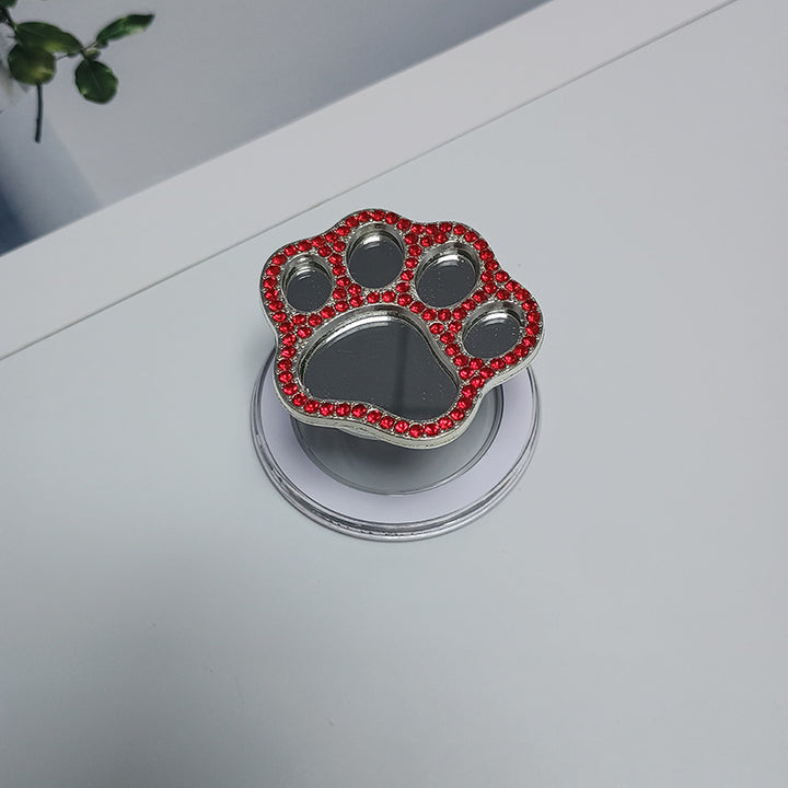 Cute Paw Print Mirror Bowlift
