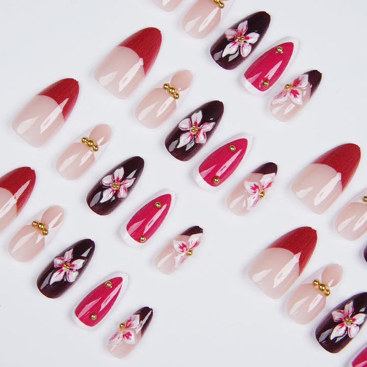 Exclusive Premium Artificial Nail Set Bowlift