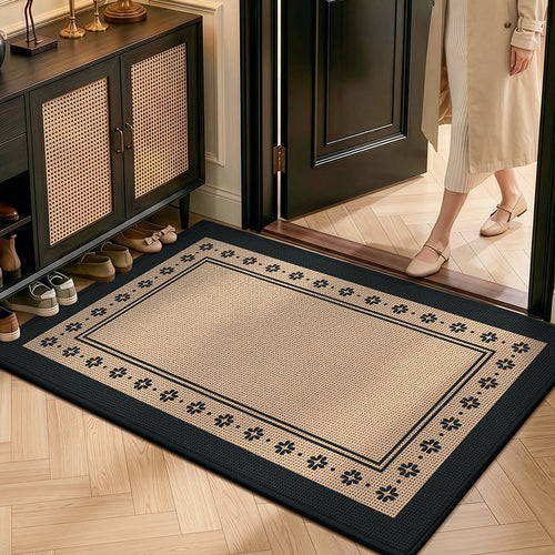 Stylish Woven Entrance Mat Bowlift