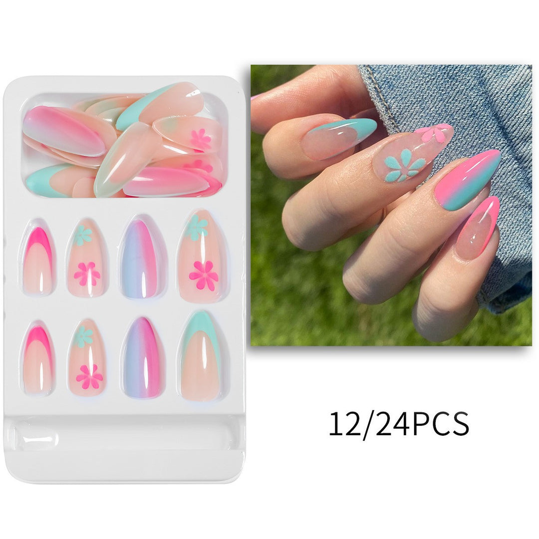 Creative Press-On Nail Design Bowlift