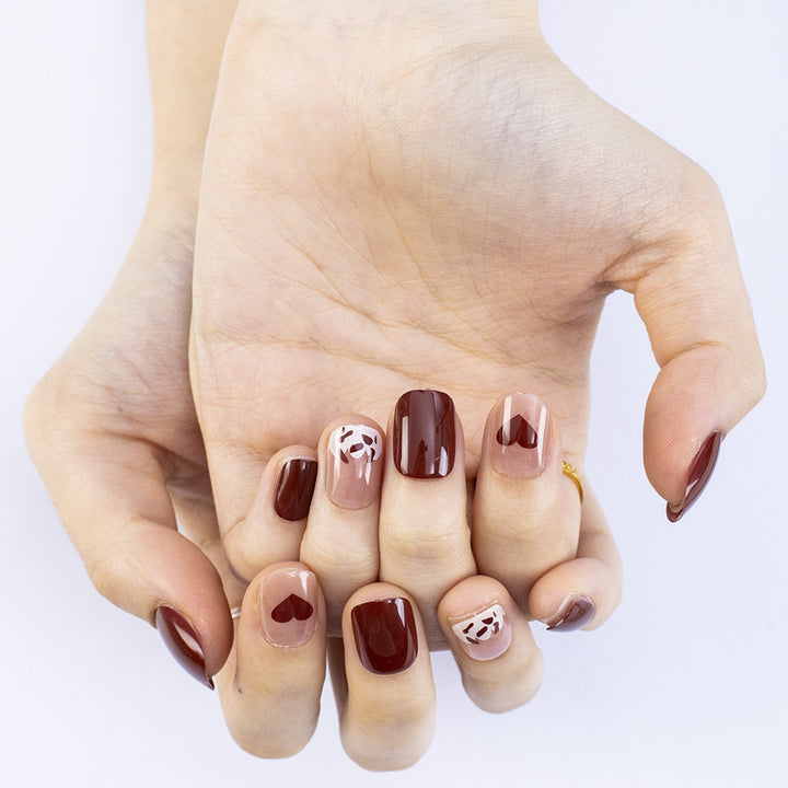 Creative nail art design with panda motif Bowlift