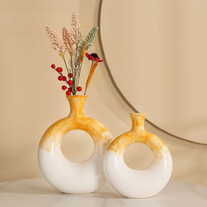 Modern Ceramic Vase Bowlift