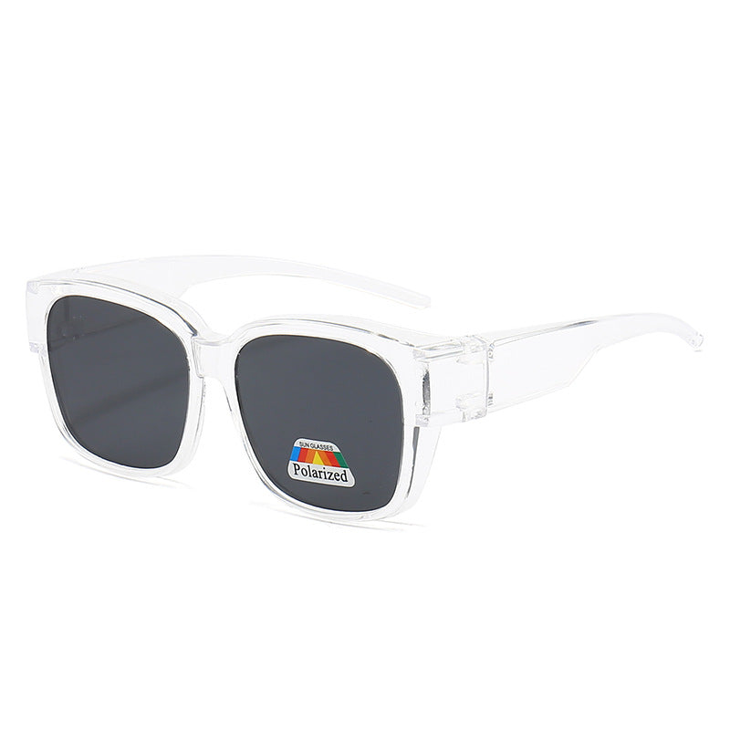 Women's stylish rectangular sunglasses with yellow lenses Bowlift