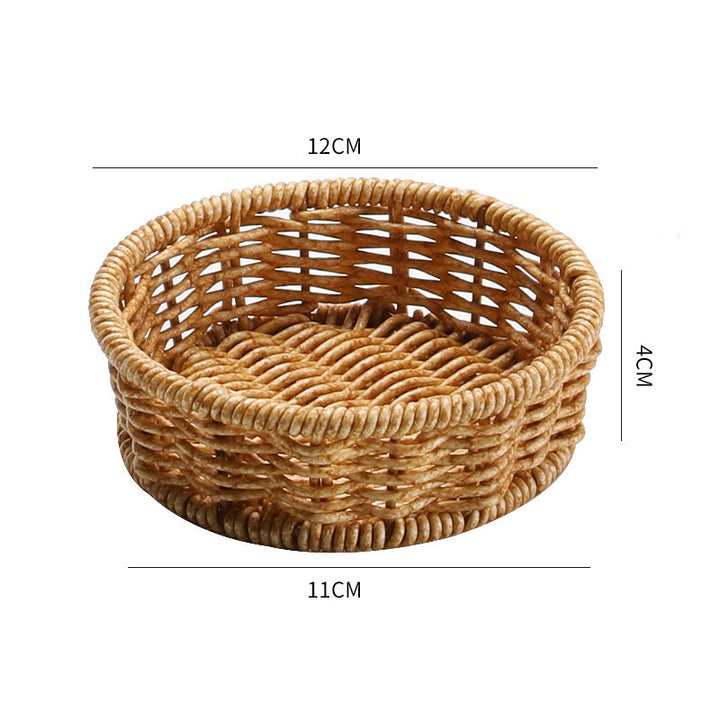 Decorative Rattan Serving Bowlift