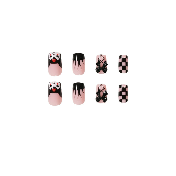 Artistic Nail Extensions with Whimsical Design Bowlift