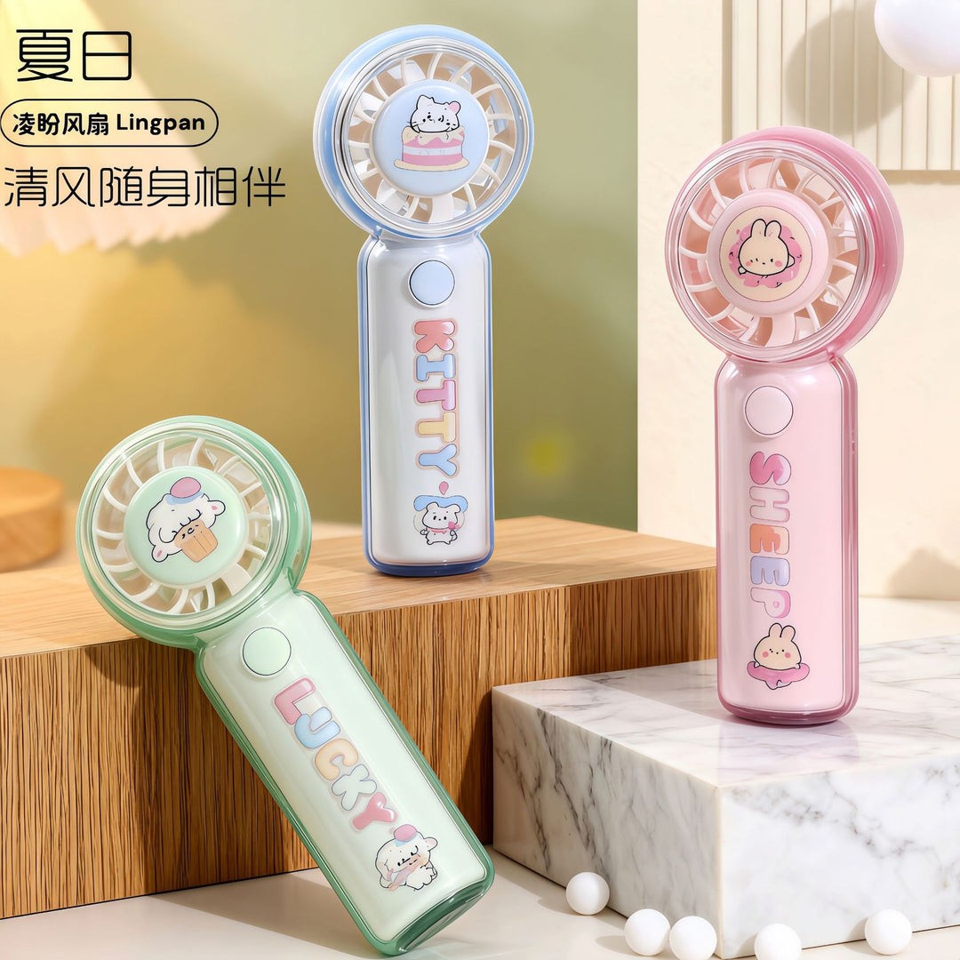 Ladies Portable Mini Fan with Powerful Battery Technology Bowlift