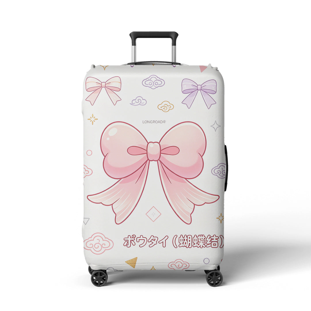 Women's suitcase cover with playful space design Bowlift