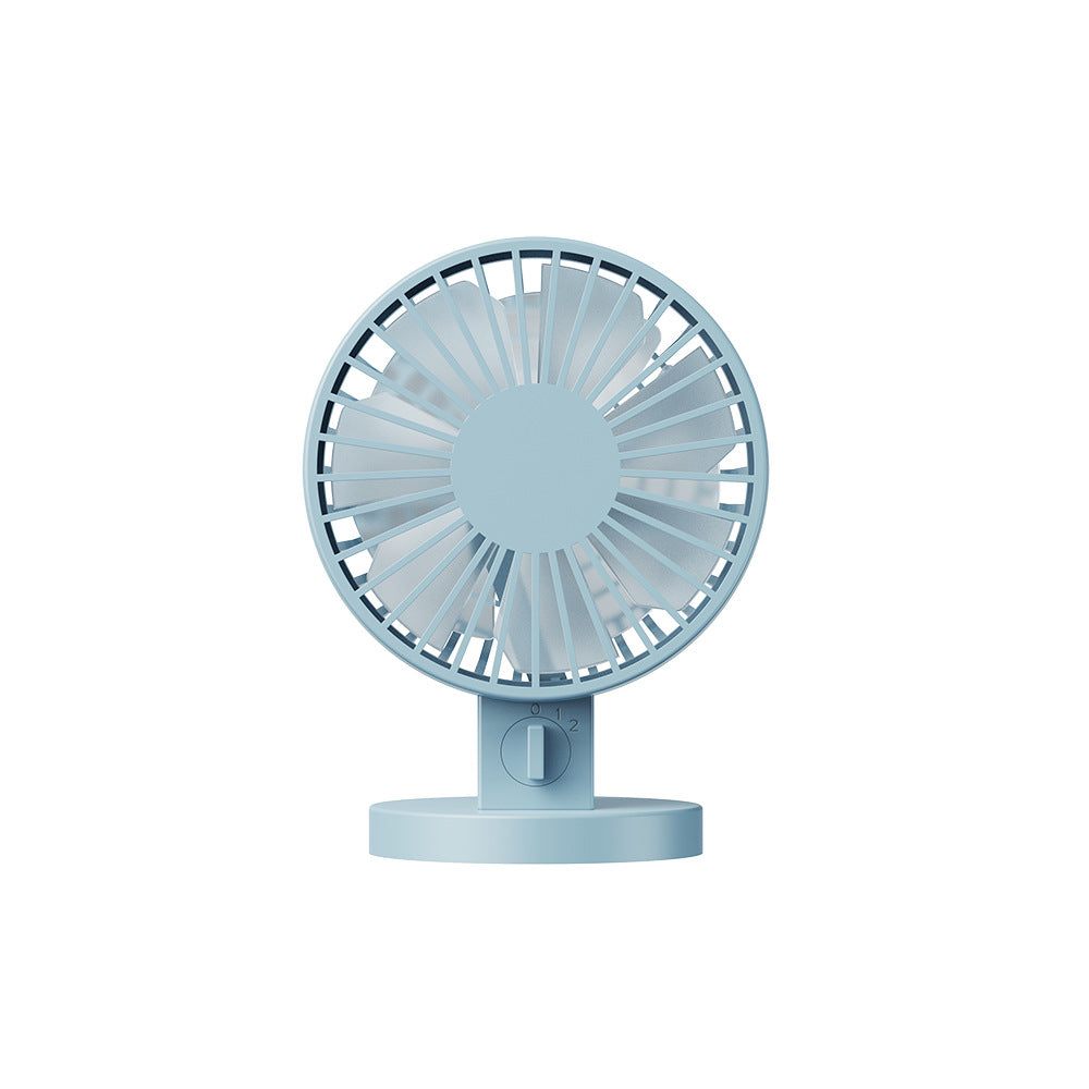 Ladies portable mini table fan with height-adjustable base Bowlift