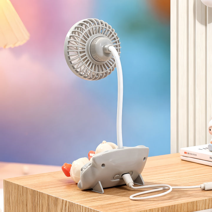 Ladies decorative table fan Bowlift