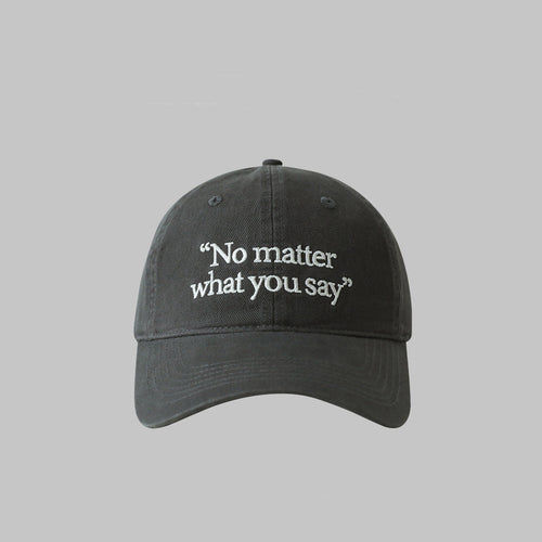 Inspirational Embroidered Cap
