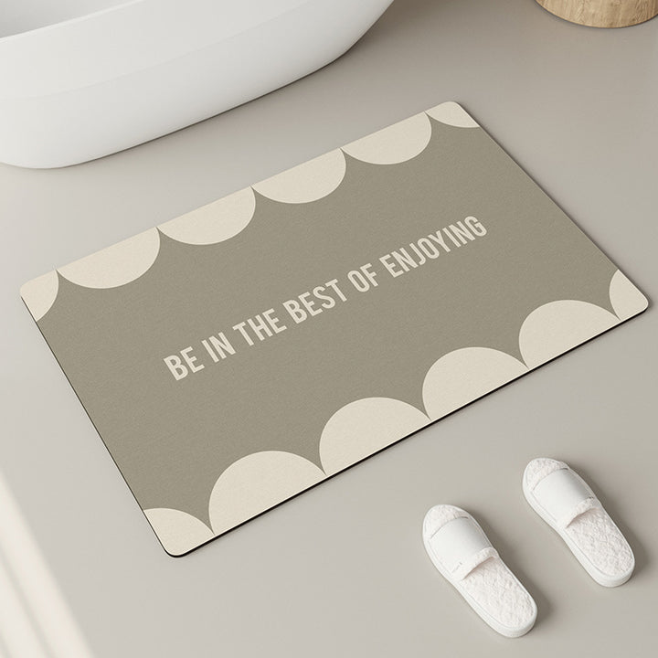 Cozy Bathroom Comfort Mat Bowlift