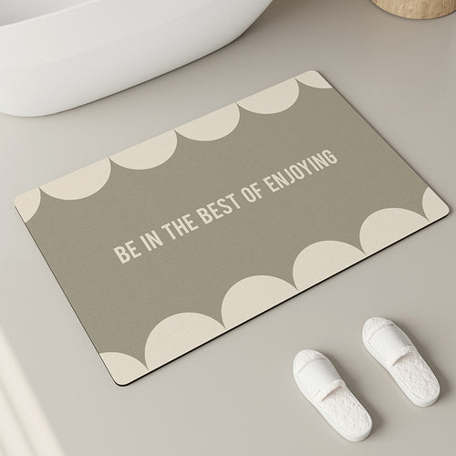 Cozy Bathroom Comfort Mat Bowlift