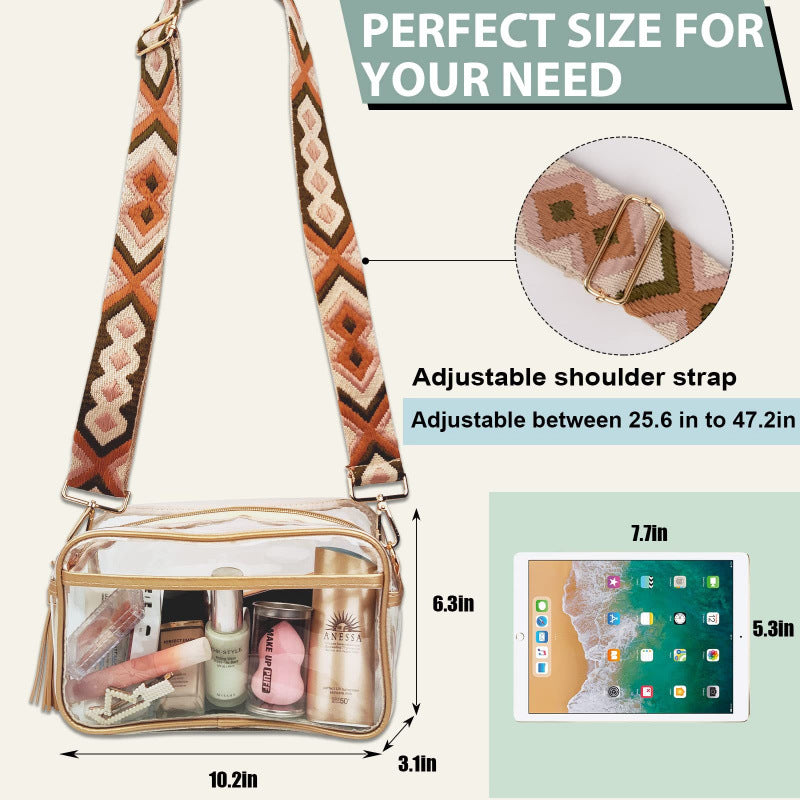 Transparent Cosmetic Organizer Bag Bowlift