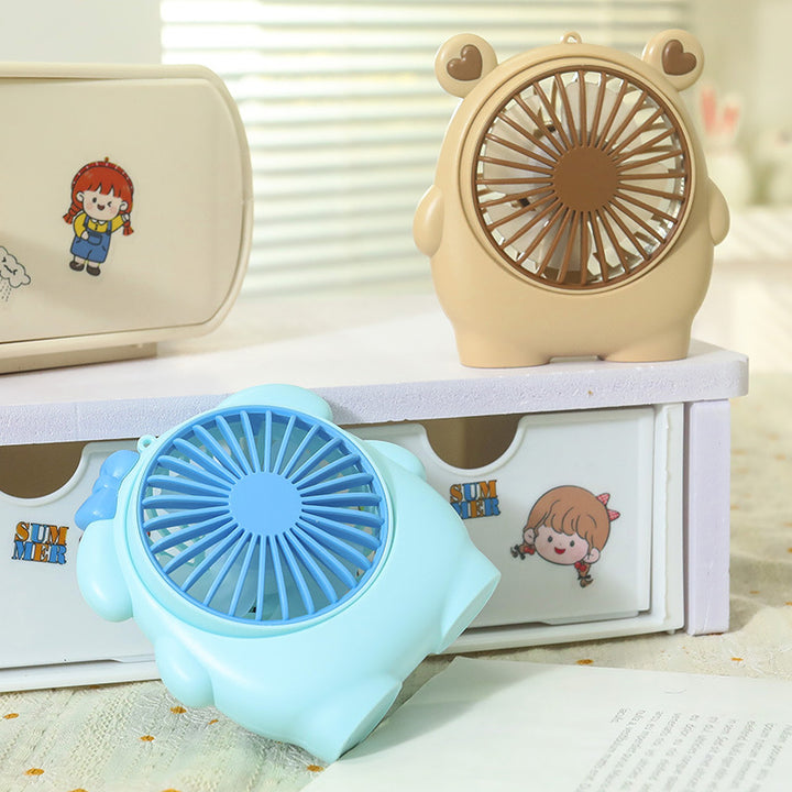 Women’s portable mini fan in playful animal design Bowlift