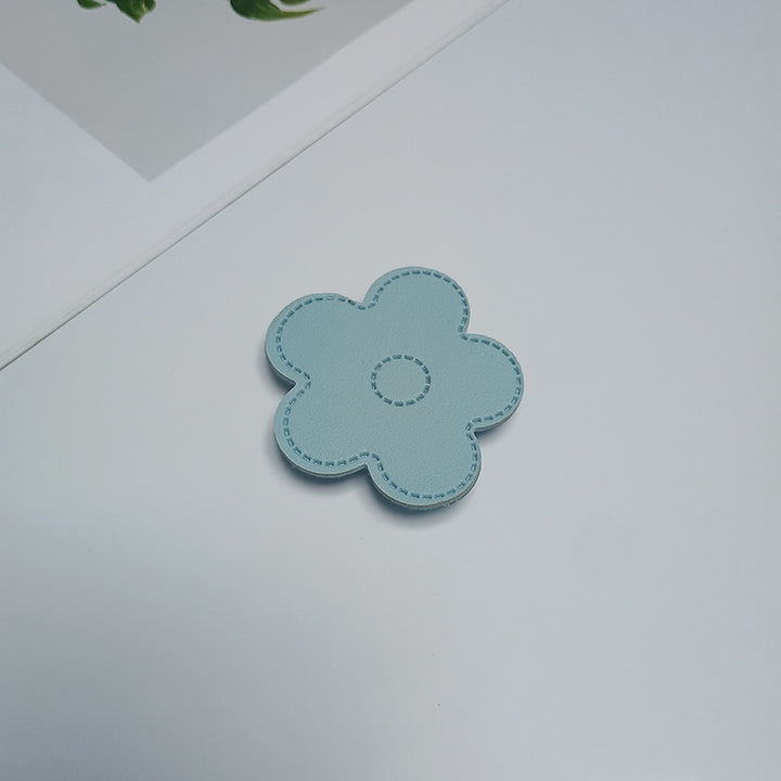 Decorative Flower Compact Mirror Bowlift