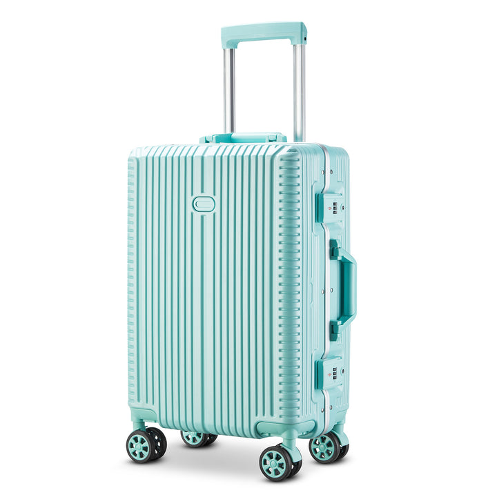 Men's High-Durability Hard Shell Wheeled Suitcase Bowlift
