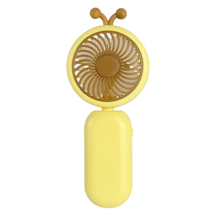 Ladies Portable Hand Fan with Playful Design Bowlift