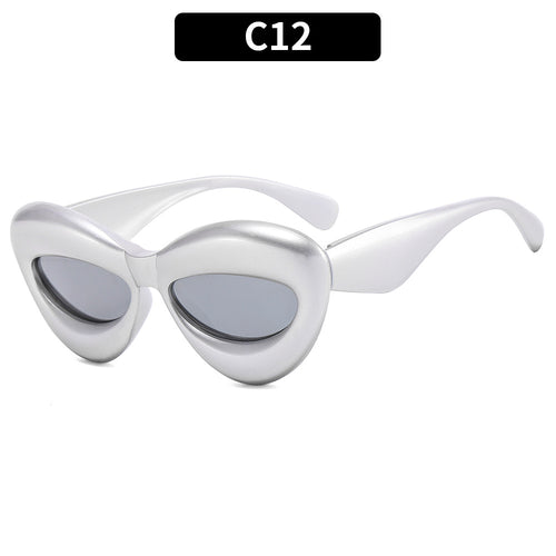 Futuristic Cat-Eye Sunglasses  1787664573