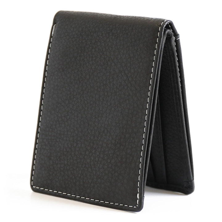 Dual-Sided Minimalist Leather Wallet Bowlift