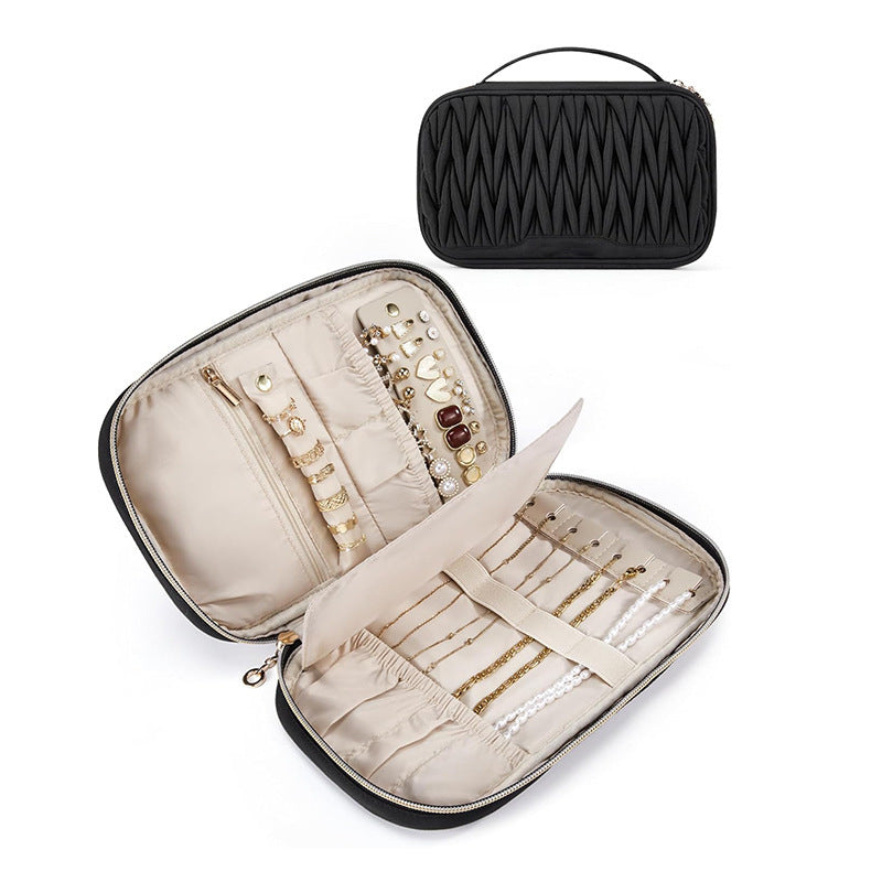 Jewelry Organizer Bag with Side Pockets Bowlift