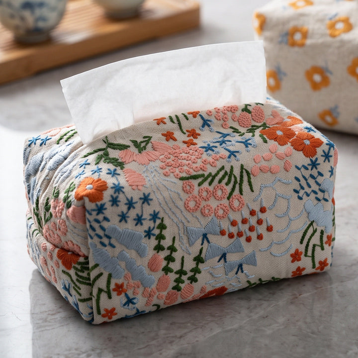 Decorative handkerchief holder cover