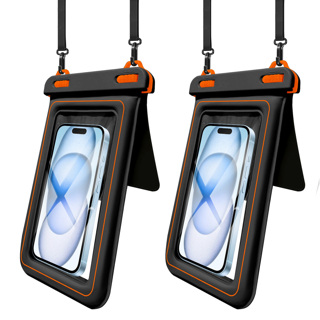 Waterproof Smartphone Case with Removable Shoulder Strap Bowlift