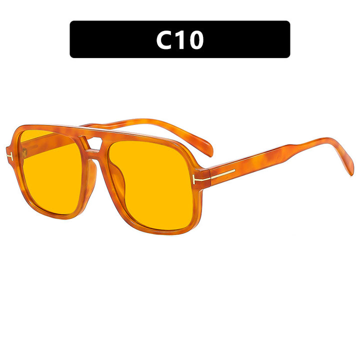 Ladies square designer glasses with delicate frame and modern plastic material Bowlift