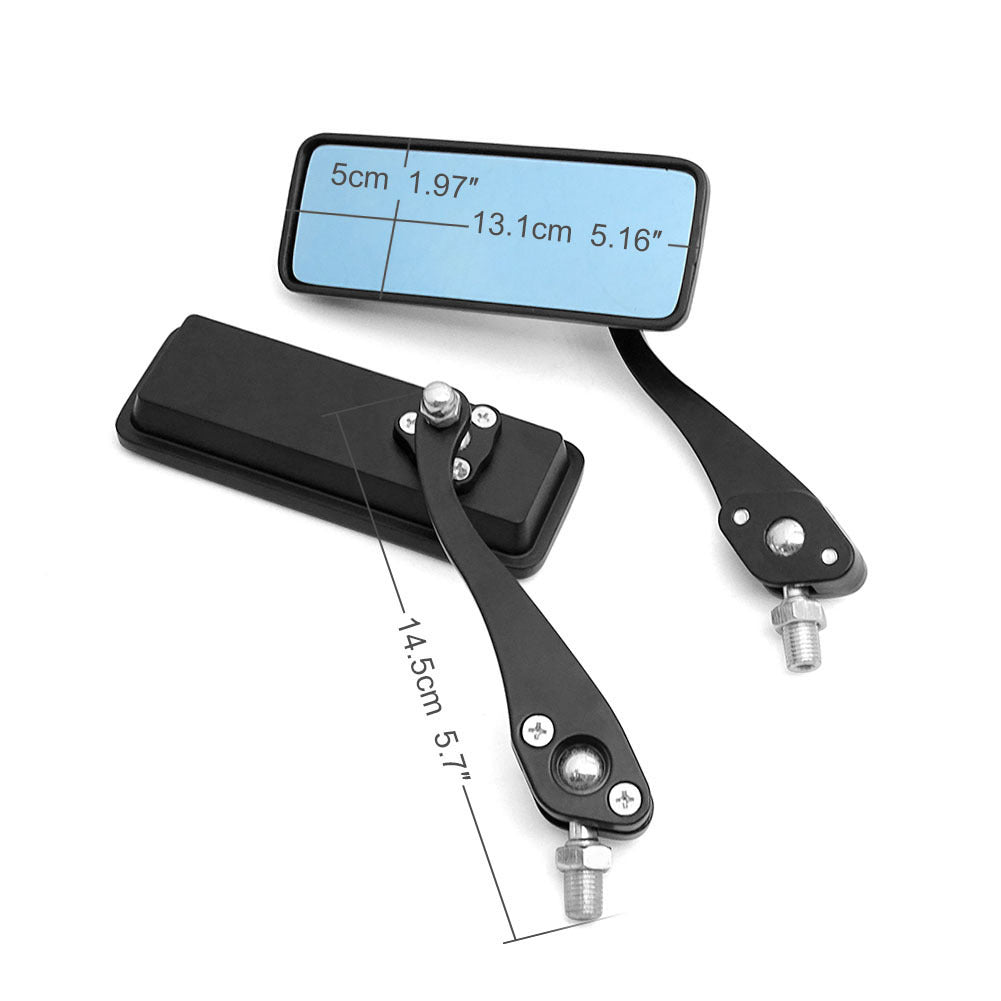 Adjustable Motorcycle Rearview Mirror with Wide View Bowlift