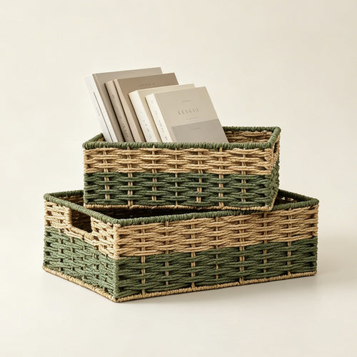 Handcrafted storage basket in natural design Bowlift