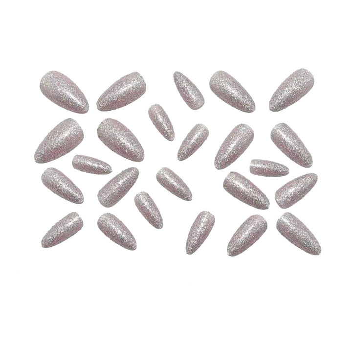 Glamorous artificial nails in elegant crystal design Bowlift