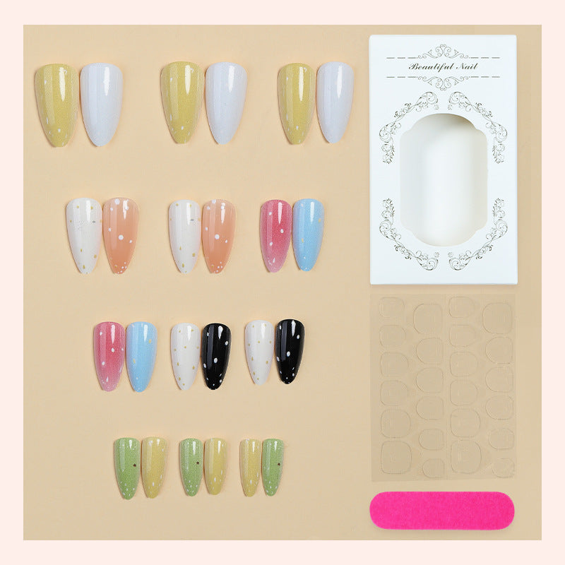 Nail art set with glitter and creative designs Bowlift