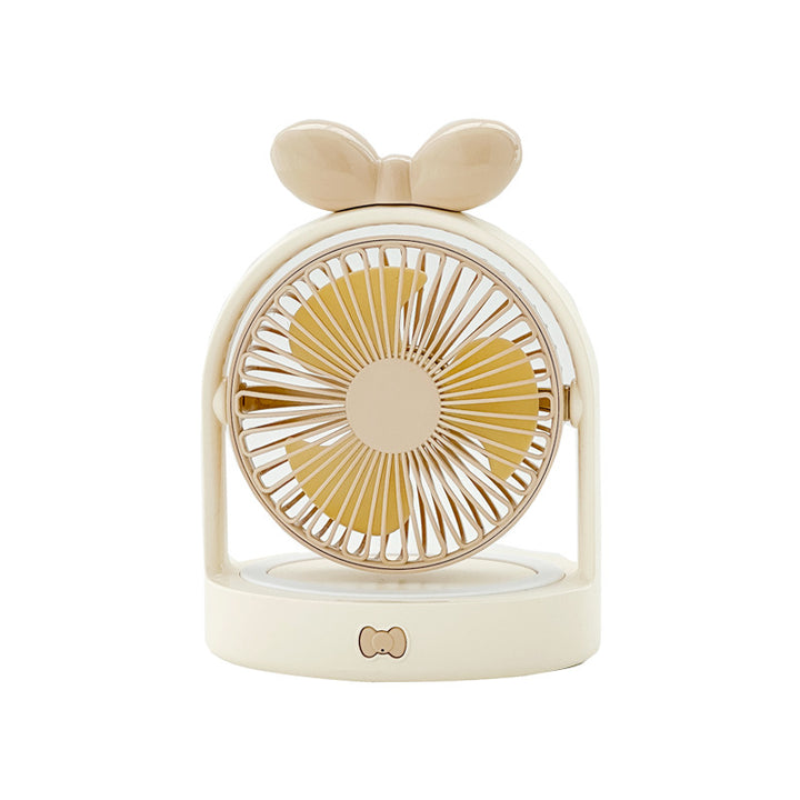 Unisex Portable Mini Fan in Elegant Flower Design Bowlift