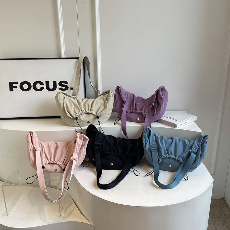 Casual Shoulder Bag With Adjustable Shoulder Strap Bowlift
