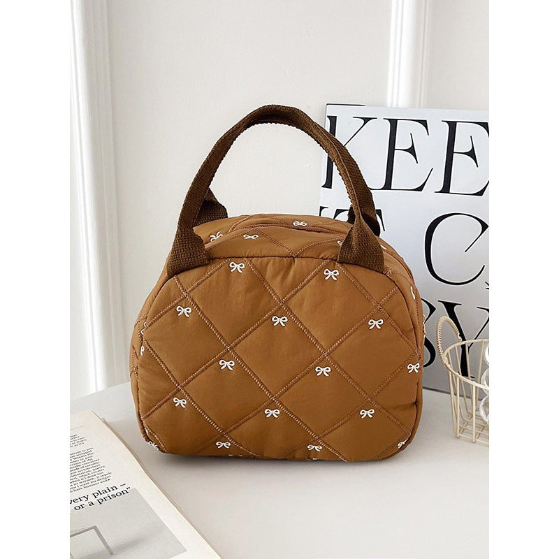 WoQuilted Bow Detail Handbag Bowlift