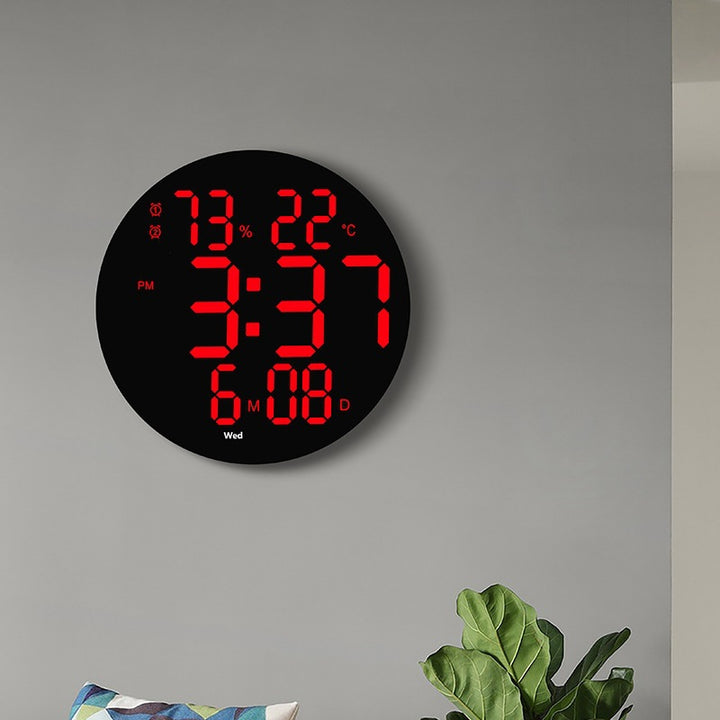 Digital weather clock with hygrometer and thermometer Bowlift