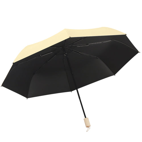 Ladies elegant, foldable umbrella with innovative folding mechanism Bowlift