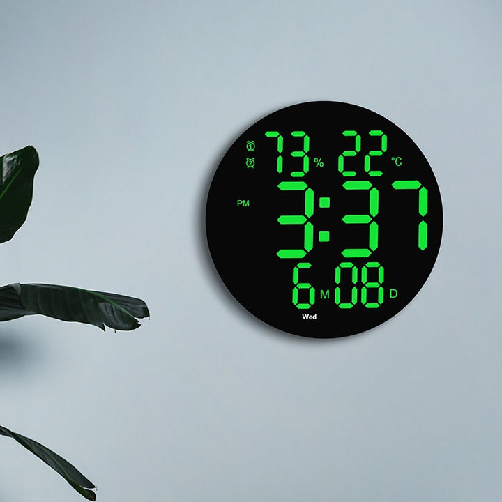 Digital weather clock with hygrometer and thermometer Bowlift