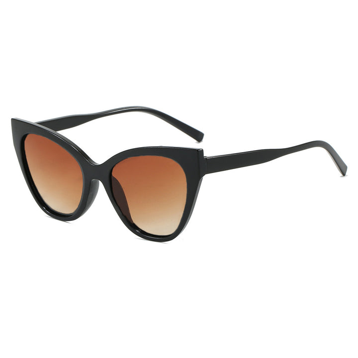 Women's Cat-Eye Sunglasses with UV Protection and Modern Frame Bowlift