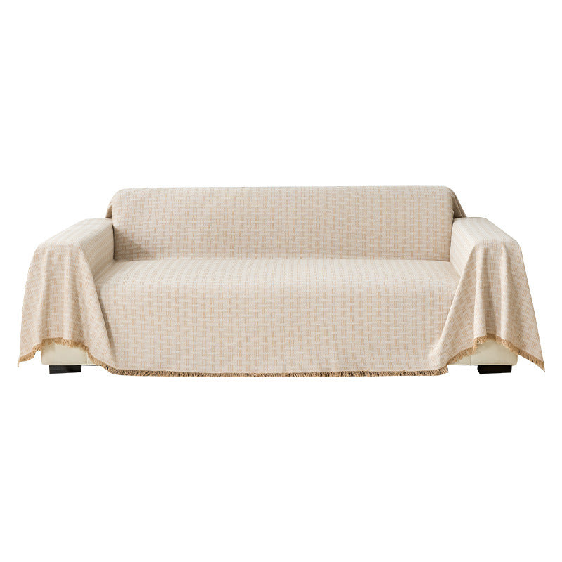 Elegant Woven Sofa Throw Blanket