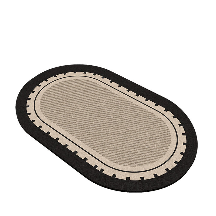 Elegant Woven Bath Mat Bowlift