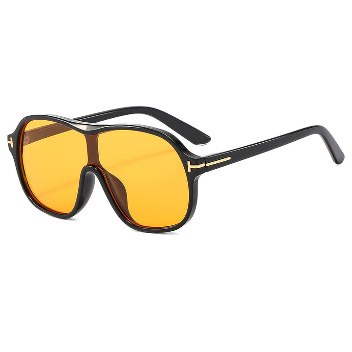Oversized Urban Shield Sunglasses Bowlift