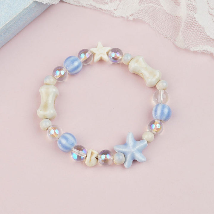 Heart-Shaped Beaded Bracelet Bowlift