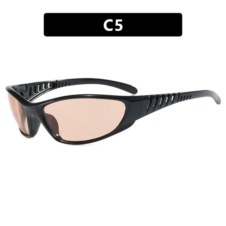 Women’s sporty sunglasses with aerodynamic design and polarized lenses Bowlift