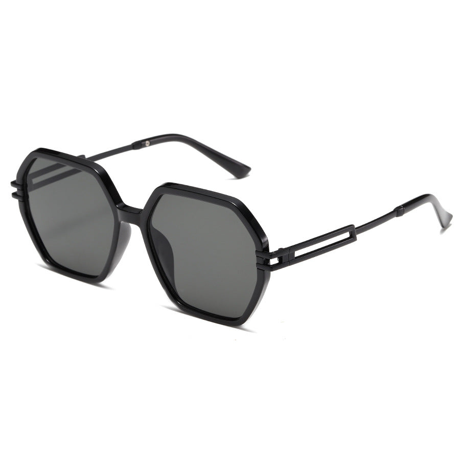Women's fashionable sunglasses in avant-garde hexagon design Bowlift