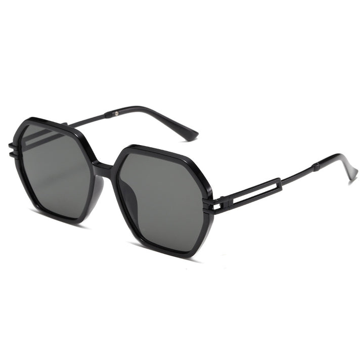 Women's fashionable sunglasses in avant-garde hexagon design Bowlift
