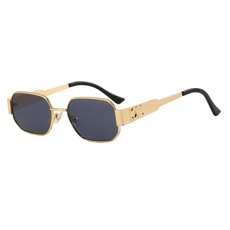 Women's geometric sunglasses in modern design with polarized lenses Bowlift