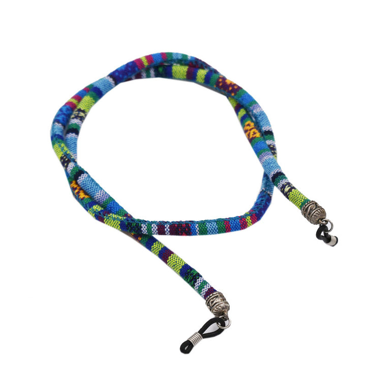 Colorful Woven Eyewear Chain Bowlift