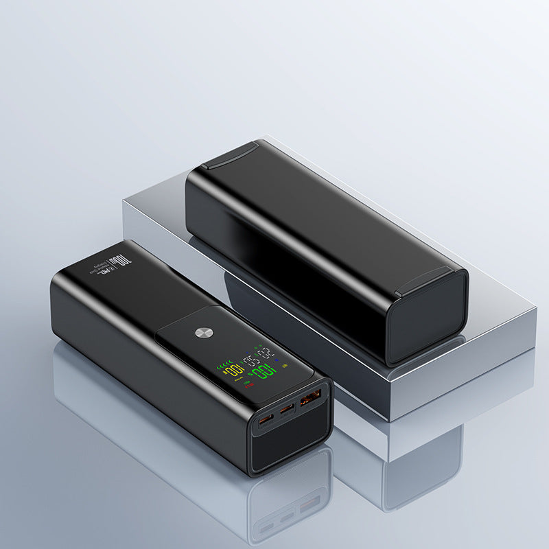 Portable power bank with intelligent charging display Bowlift